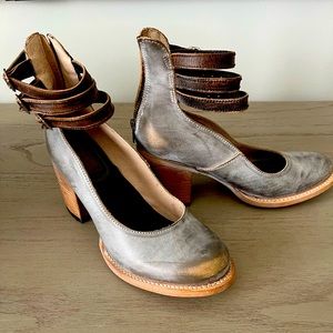 Freebird booties with ankle straps NEW